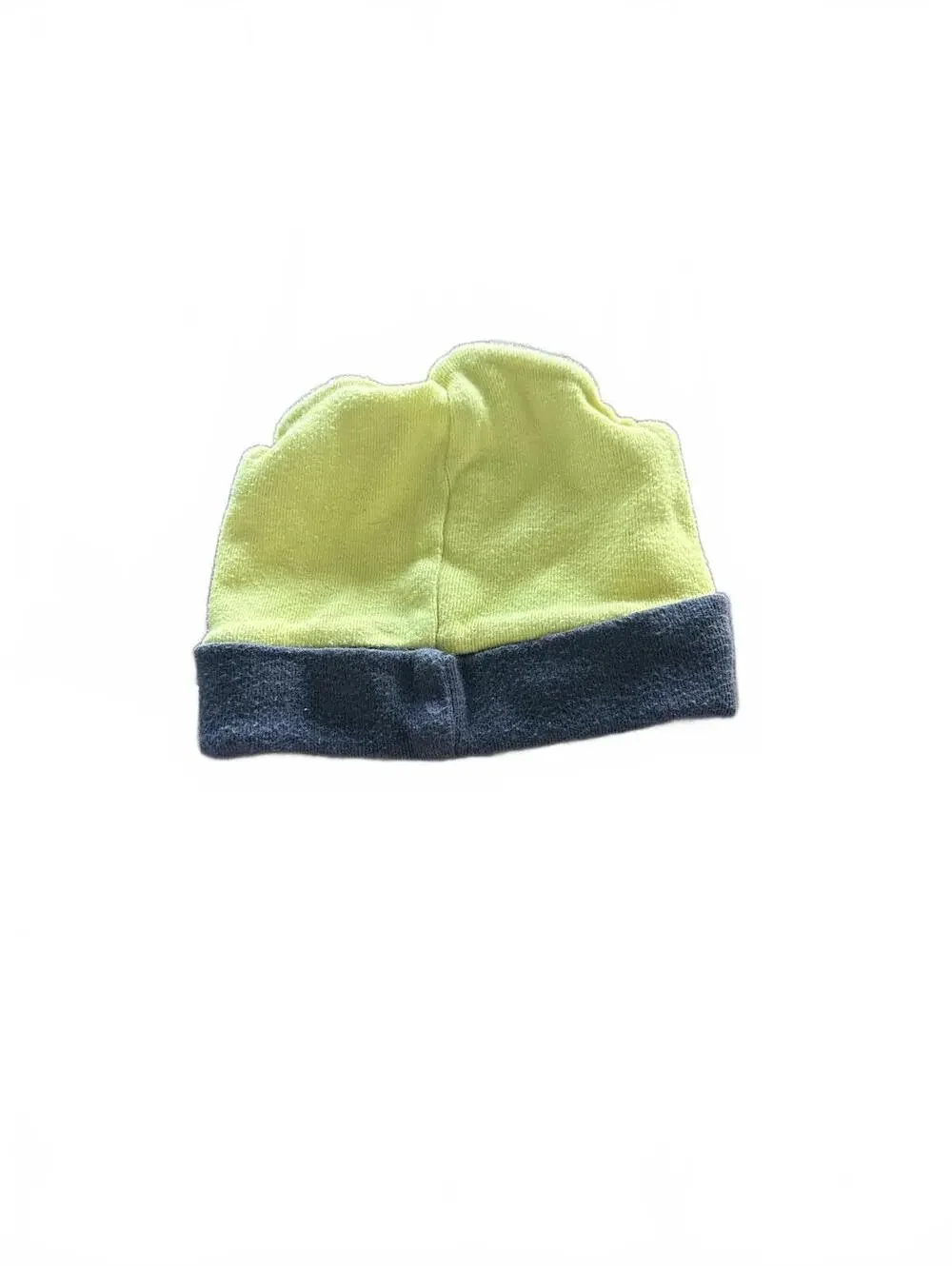 Jordan Fleece Beanie Hat Yellow and Gray 0 3 6 months boys Girls Baby Hat